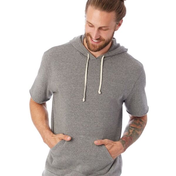 Eco-Fleece Baller Short Sleeve Hoodie Thumbnail